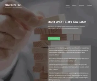 Mizzbizz.com(Management) Screenshot