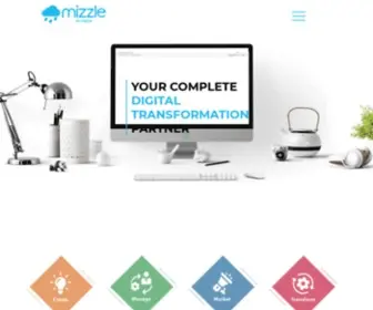 Mizzle.in(Web Design) Screenshot