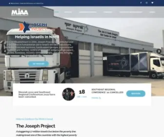 Mjaa.org(MJAA Messianic Jewish Alliance of America) Screenshot