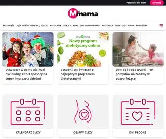 Mjakmama24.pl(Serwis dla mam i kobiet w ciąży) Screenshot