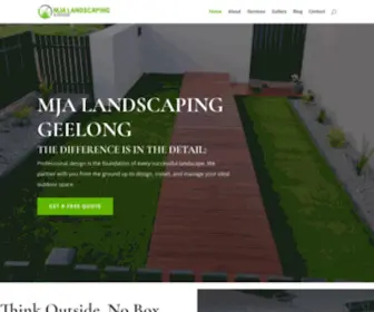 Mjalandscaping.com.au(MJA Landscaping) Screenshot