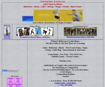 Mjames.org(Ballroom & Latin Dancing) Screenshot