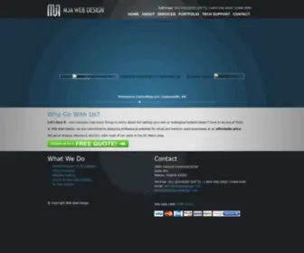 Mjawebdesign.com(MJA Web Design) Screenshot