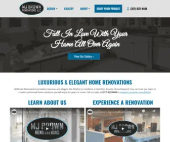 MJbrownrenovations.com(MJ Brown Renovations) Screenshot