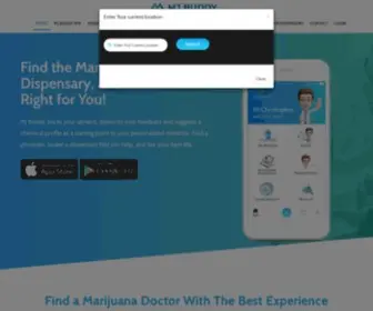 Mjbuddy.com(Find Marijuana Doctor) Screenshot