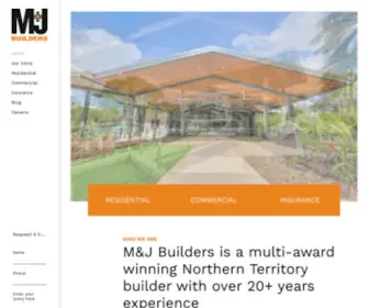 Mjbuilders.com.au(M&J Builders) Screenshot