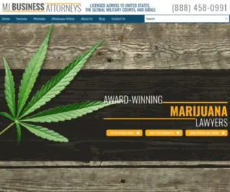 Mjbusinessattorneys.com(Marijuana Business Lawyers) Screenshot