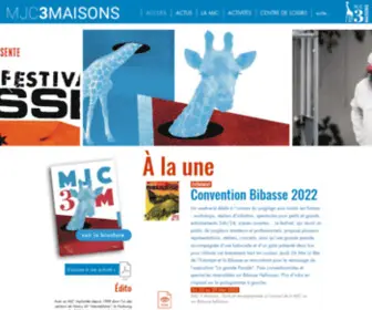 MJC3Maisons.fr(MJC3Maisons) Screenshot