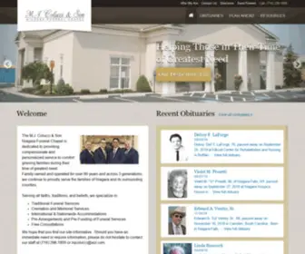 Mjcoluccifuneralchapel.com(Mjcoluccifuneralchapel) Screenshot