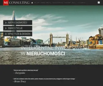 Mjconsulting.net(Lokale wynajem) Screenshot