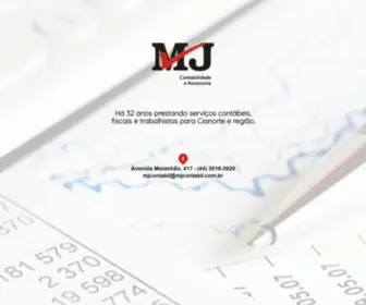 Mjcontabil.com.br(M J Contabilidade e Assessoria) Screenshot