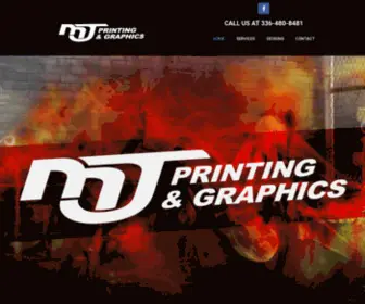 Mjcustomprinting.com(MJ Printing and Graphics) Screenshot