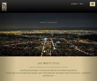 MJD.co.th(MAJOR DEVELOPMENT PCL) Screenshot