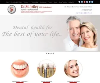 Mjdentist.com(Dentist delhi) Screenshot