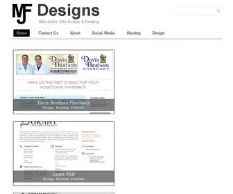 MJfdesigns.com(MJF Designs) Screenshot