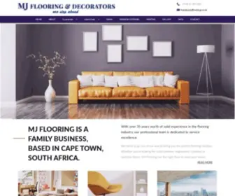 MJflooring.co.za(Mj Flooring) Screenshot