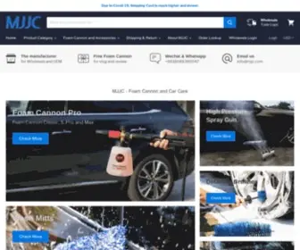 MJJC.com(Foam Cannon) Screenshot