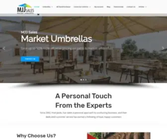 MJjsales.com(Market Umbrellas & Patio Umbrellas) Screenshot