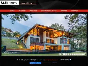 Mjkanny.com(Best Architects Malaysia) Screenshot