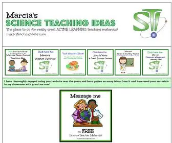MJKsciteachingideas.com(Marcia's Science Teaching Ideas) Screenshot