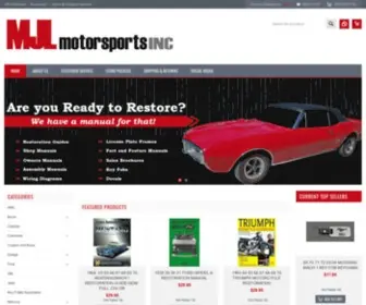 MJlmotorsports.com(MJL) Screenshot