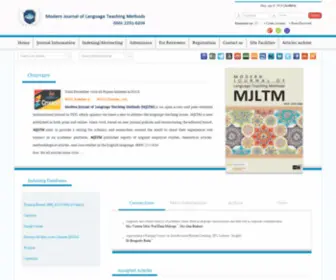 MJLTM.org(Modern Journal of Language Teaching Methods (MJLTM)) Screenshot