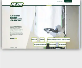 Mjmenergy.ca(MJM Energy) Screenshot
