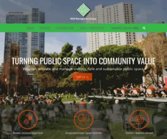 MJMMG.com(Turning Public Space into Community Value) Screenshot