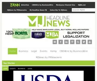 Mjnewsnetwork.com(The Voice of Legal Cannabis Since 2013) Screenshot