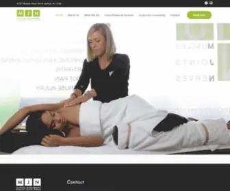 MJNmyo.com.au(MJN Clinical Myotherapy provides the highest quality) Screenshot