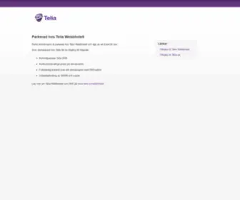 Mjobacksentreprenad.se(Parkerad hos Telia Webbhotell) Screenshot