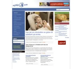Mjolkfri.com(Mjölkfri.com) Screenshot