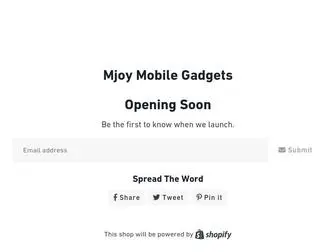 Mjoy.shop(Mjoy mobile gadgets) Screenshot