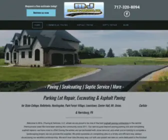 Mjpavingservices.com(Mjpavingservices) Screenshot