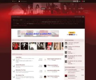 MJphotoscollectors.com(Michael Jackson Photos Collectors) Screenshot