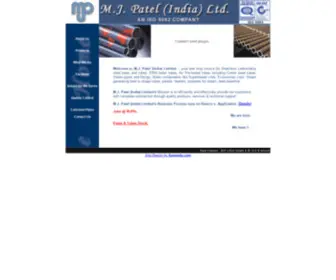 Mjpil.com(Seamless steel pipes) Screenshot