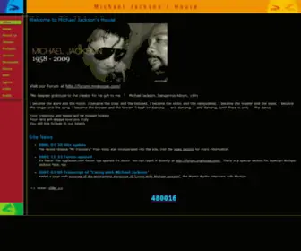 MJshouse.com(Michael Jackson's House) Screenshot