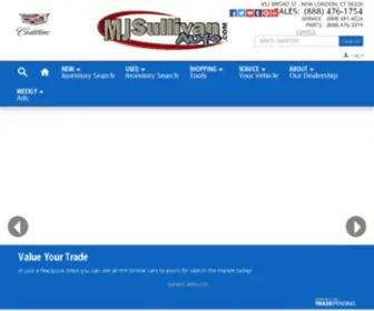 Mjsullivanauto.com Screenshot