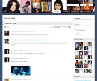 Mjturkfan.com(Michael Jackson Türkiye) Screenshot