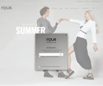 Mjus-Shop.com(MJUS Official Shop Online) Screenshot