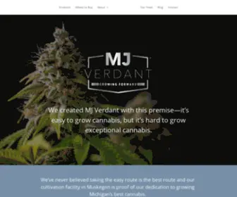 Mjverdant.com(MJ Verdant) Screenshot