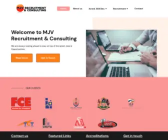 MJvrecruitment.co.za(MJV Recruitment & Consulting) Screenshot