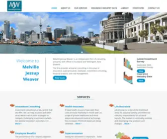 MJW.co.nz(Melville Jessup Weaver) Screenshot