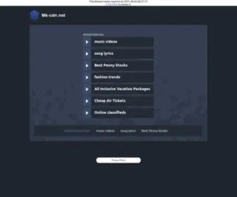 MK-CDN.net(MK CDN) Screenshot