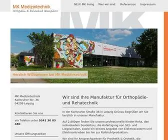 MK-Medizintechnik.com(MK Medizintechnik) Screenshot