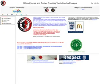 MK-Youth-Football-League.org.uk(MK Youth Football League) Screenshot