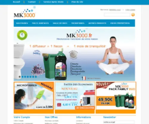 MK3000.fr(MK 3000) Screenshot
