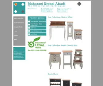 Mkabadi.com(Maharani Kreasi Abadi) Screenshot