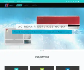 Mkairconditionerservices.com(Ac service Noida) Screenshot