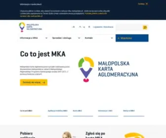 Mka.malopolska.pl(Strona główna) Screenshot